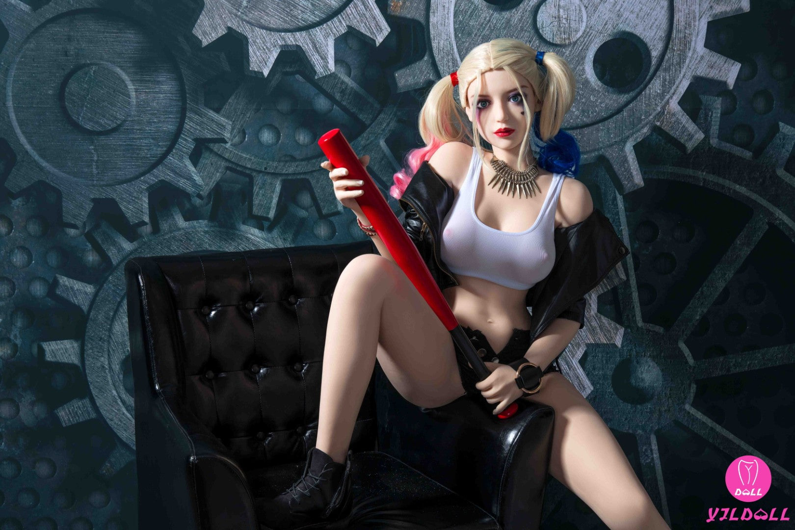 Harley Quinn poupée sexuelle (YJL Doll 168 cm (bonnet C #31 TPE)