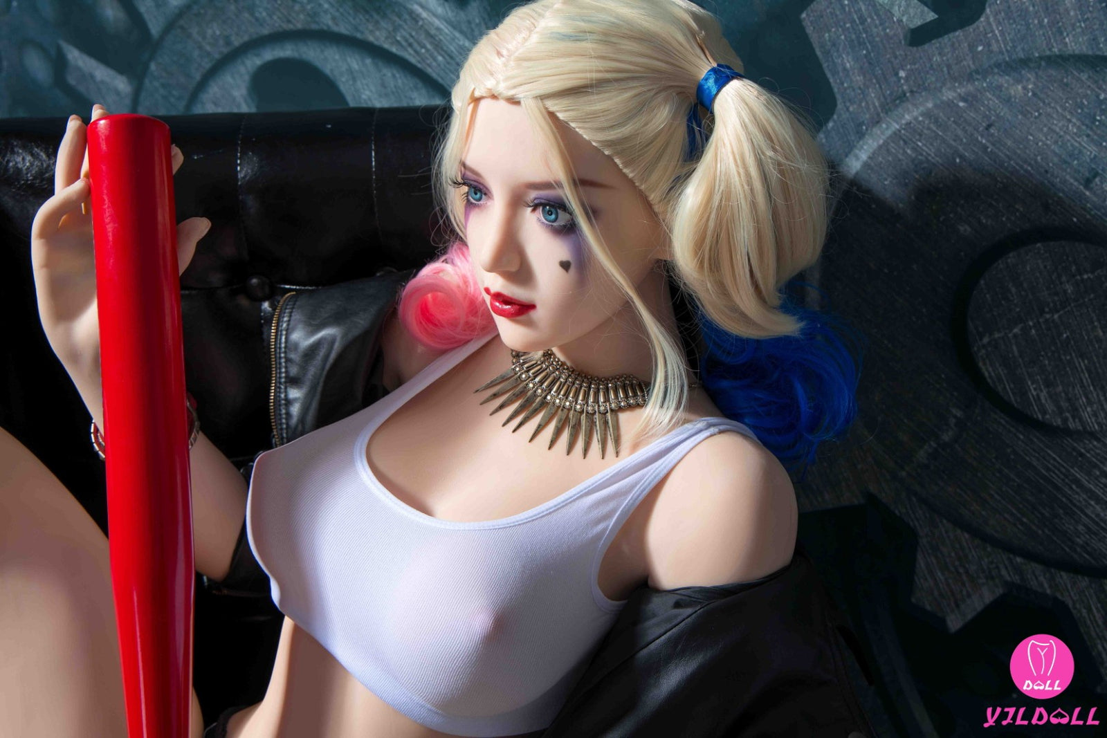Harley Quinn poupée sexuelle (YJL Doll 168 cm (bonnet C #31 TPE)