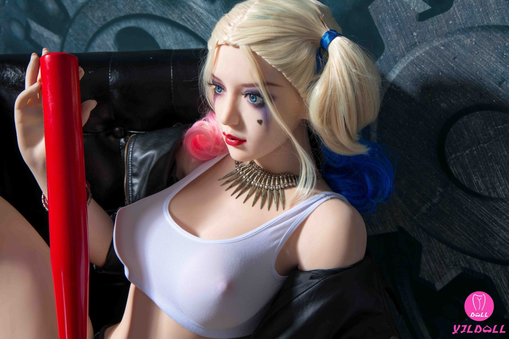 Harley Quinn poupée sexuelle (YJL Doll 168 cm (bonnet C #31 TPE)