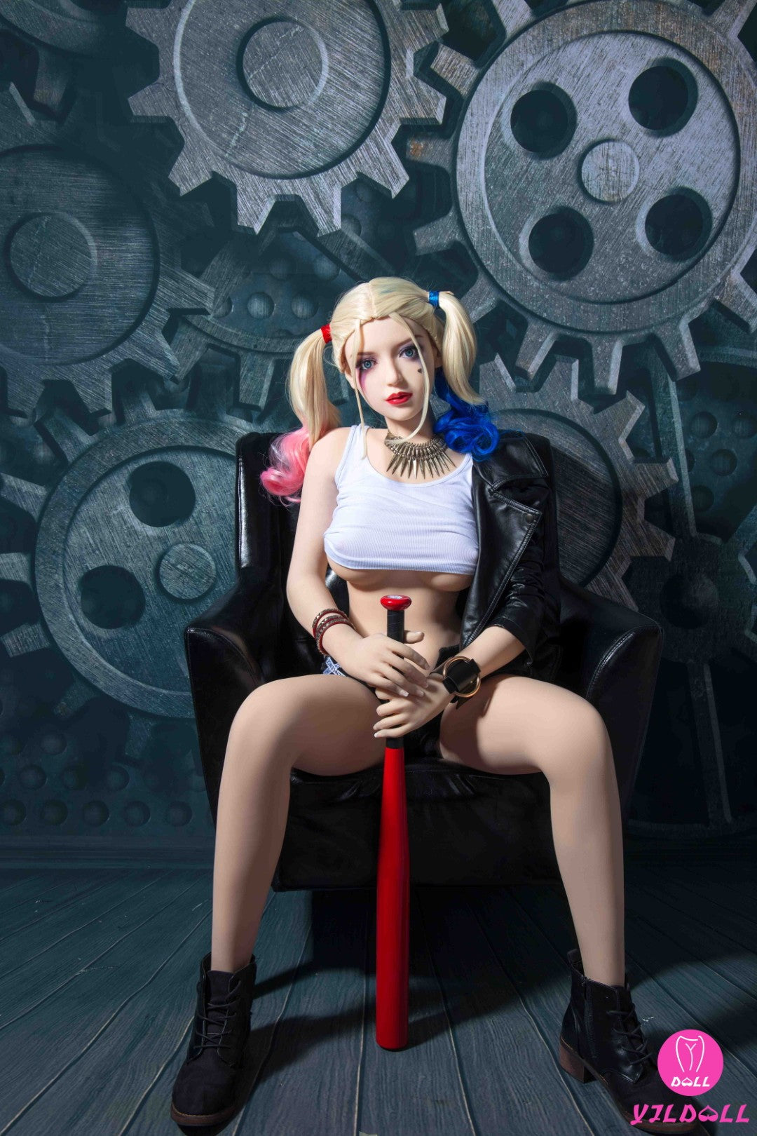 Harley Quinn poupée sexuelle (YJL Doll 168 cm (bonnet C #31 TPE)