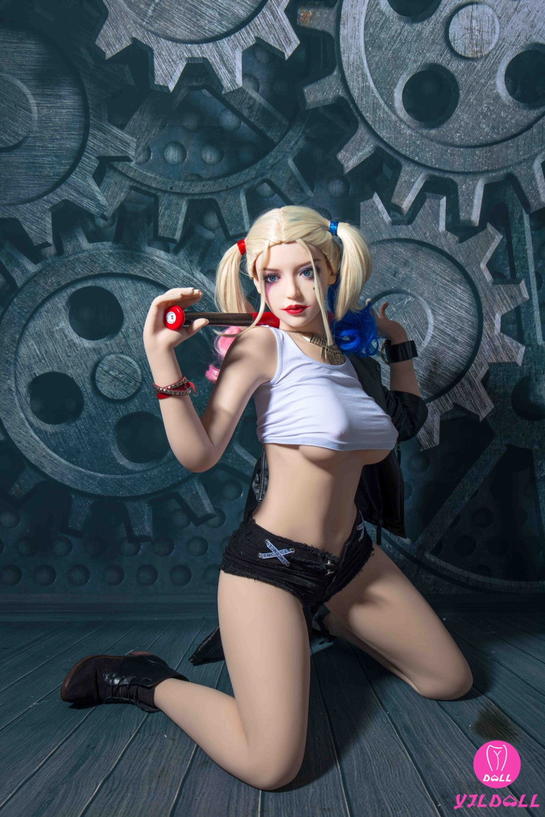 Harley Quinn poupée sexuelle (YJL Doll 168 cm (bonnet C #31 TPE)