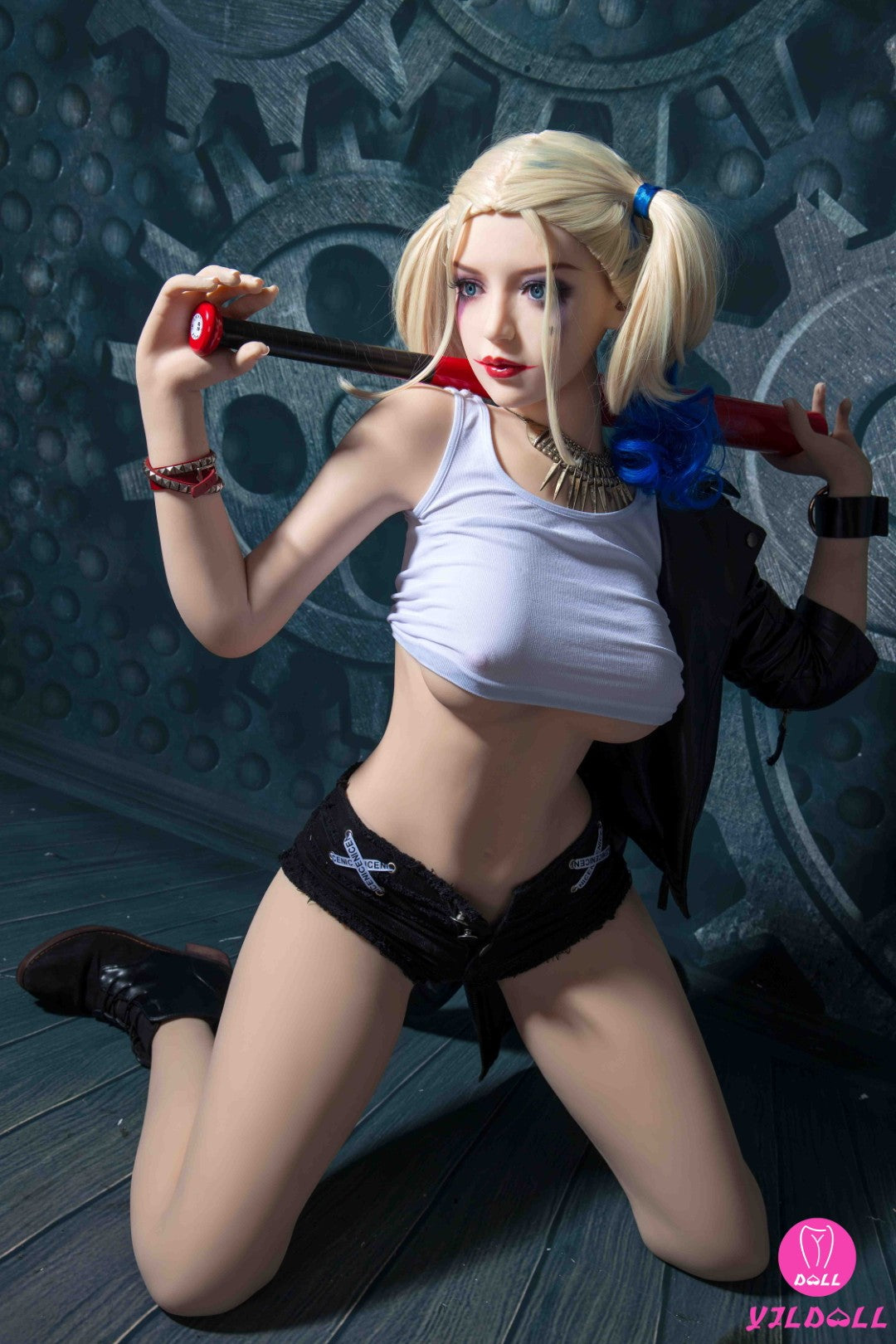 Harley Quinn poupée sexuelle (YJL Doll 168 cm (bonnet C #31 TPE)