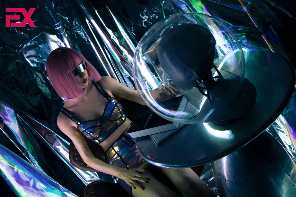 Jie CyberPunk poupée sexuelle (EXDoll Bonnet B 166 cm #Exclone Silicone)