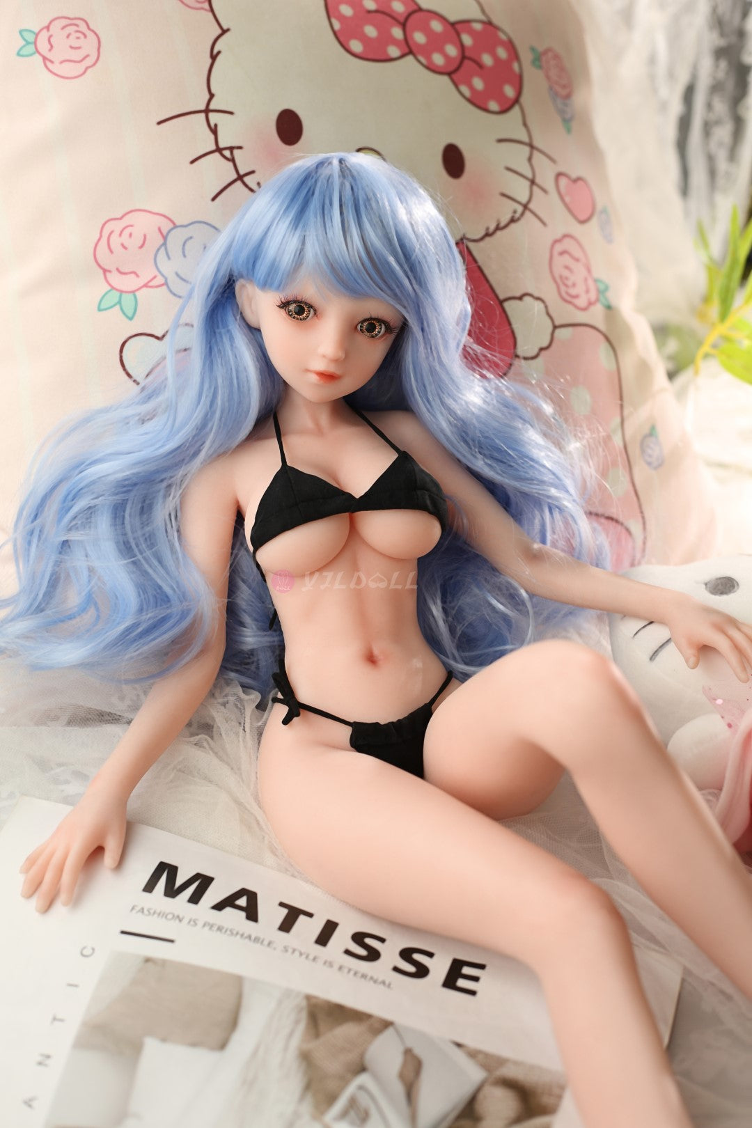 Miam Non poupée sexuelle (YJL Doll Bonnet D 60 cm #002 Silicone)