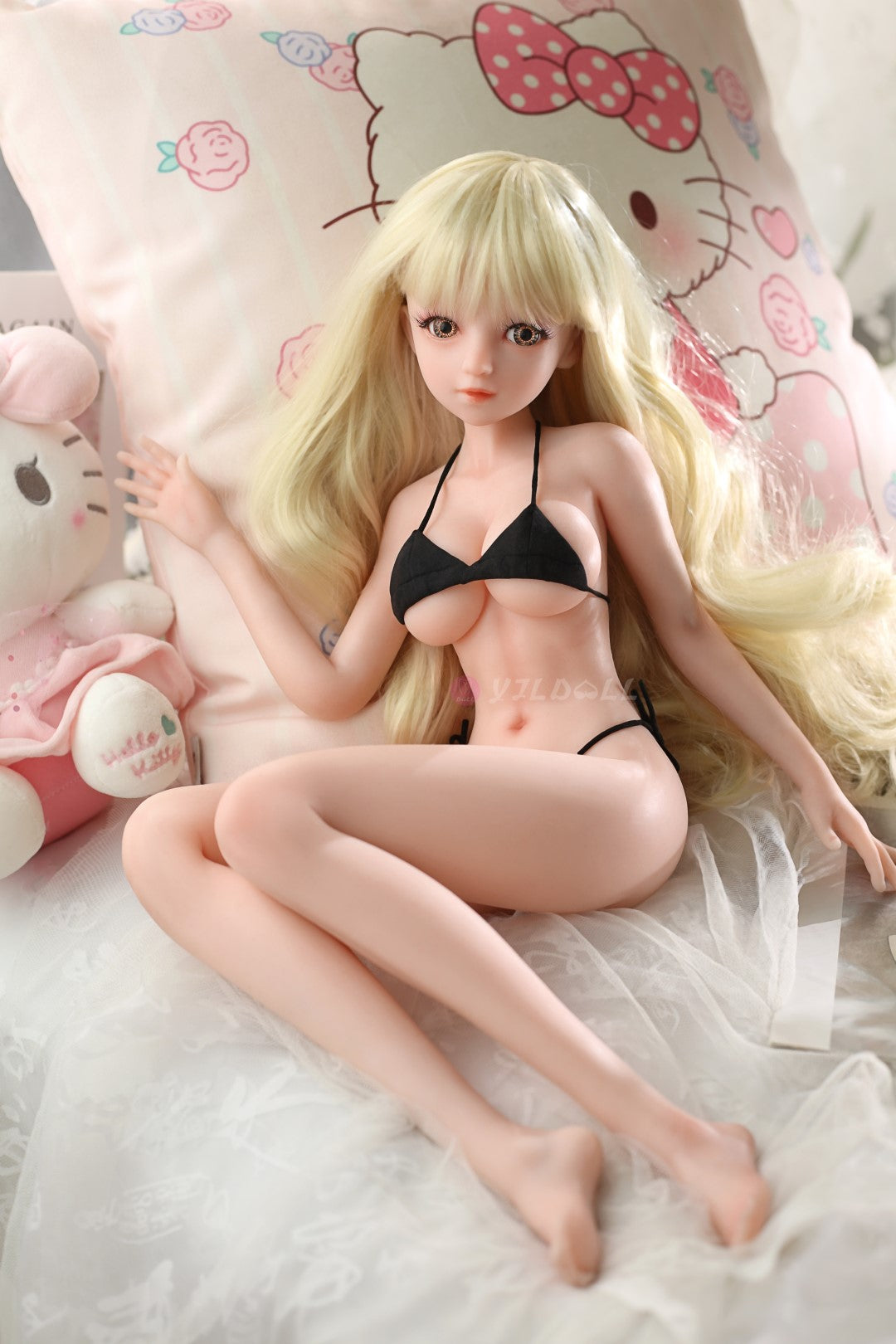 Miam Non poupée sexuelle (YJL Doll Bonnet D 60 cm #002 Silicone)