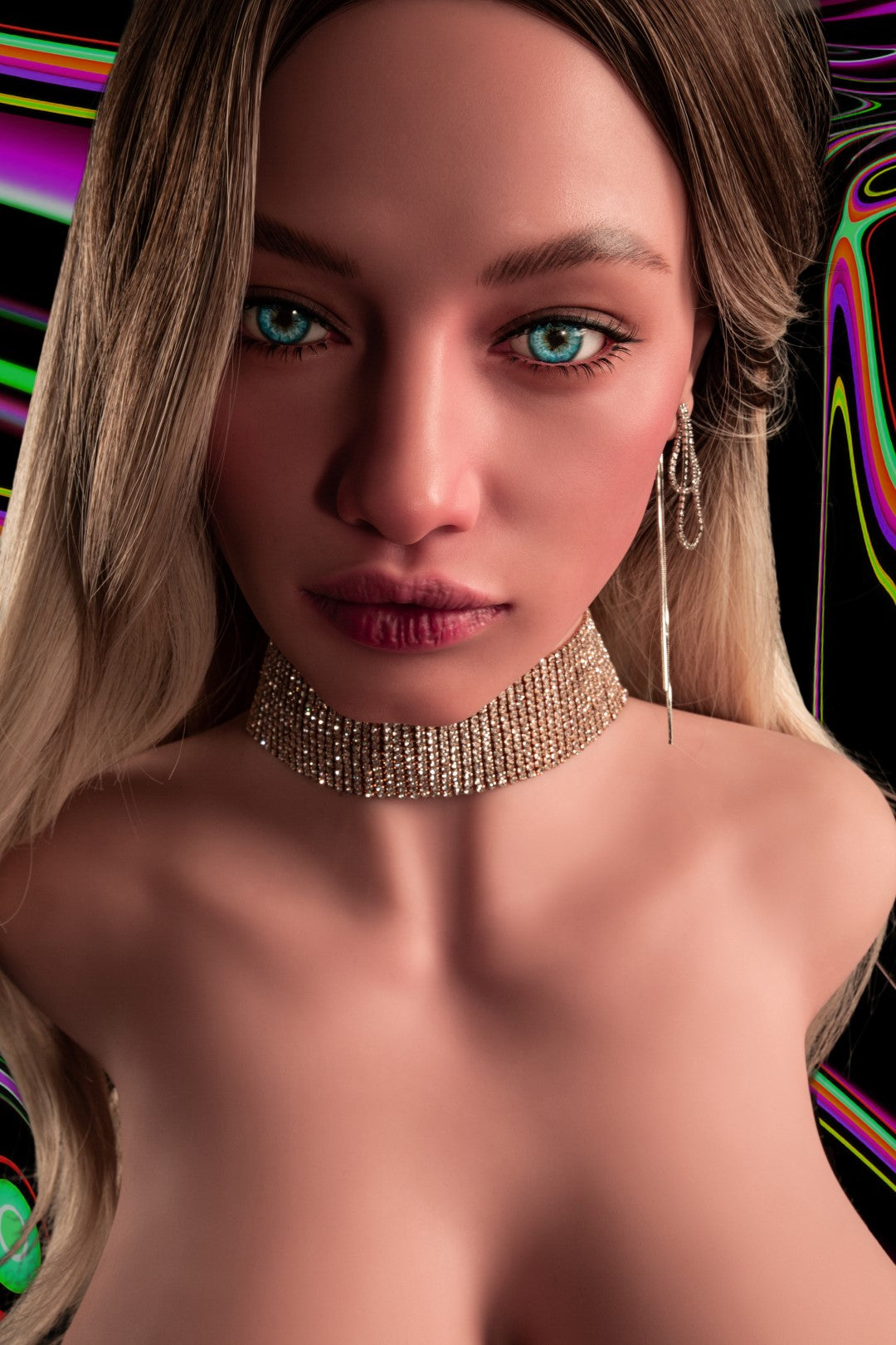 Sola Torse poupée sexuelle (Climax Doll Pro 110 cm bonnet L TPE+Silicone)