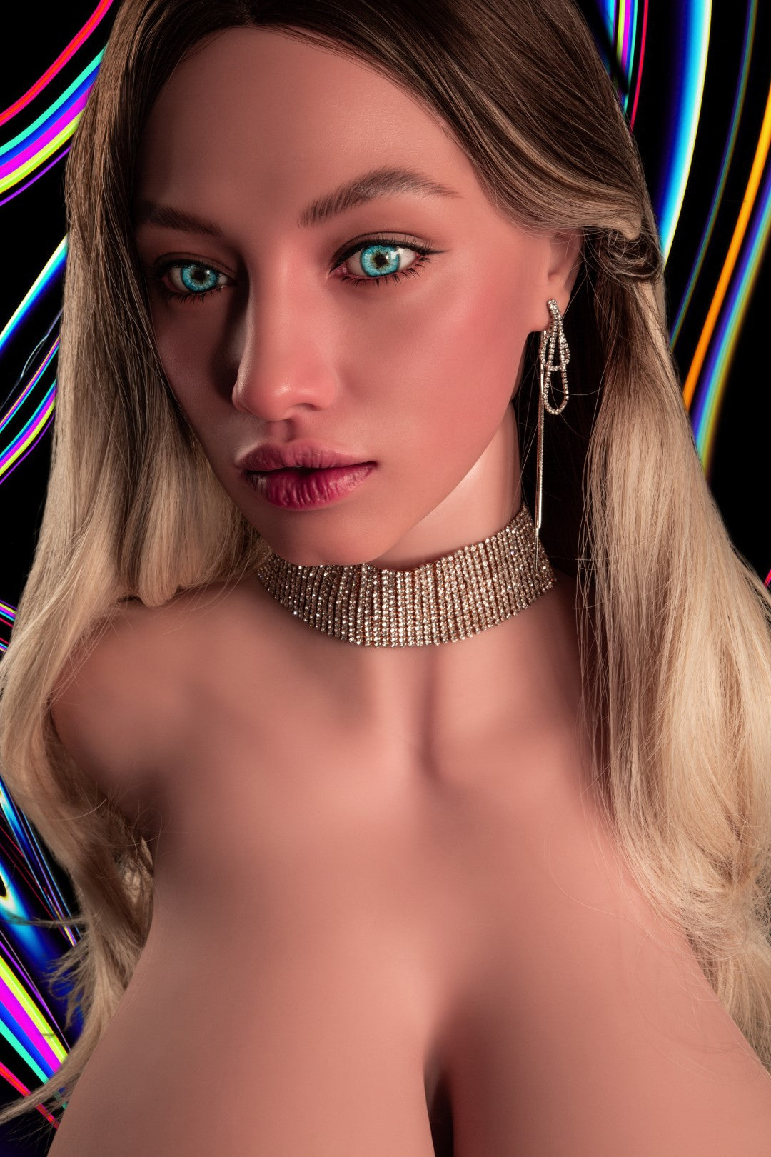 Sola Torse poupée sexuelle (Climax Doll Pro 110 cm bonnet L TPE+Silicone)