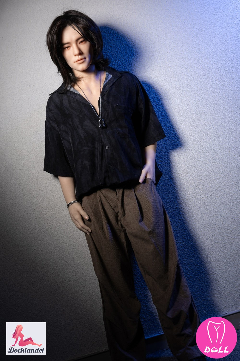 Charles Mâle poupée sexuelle (YJL Doll 177 cm (MD013 Silicone)