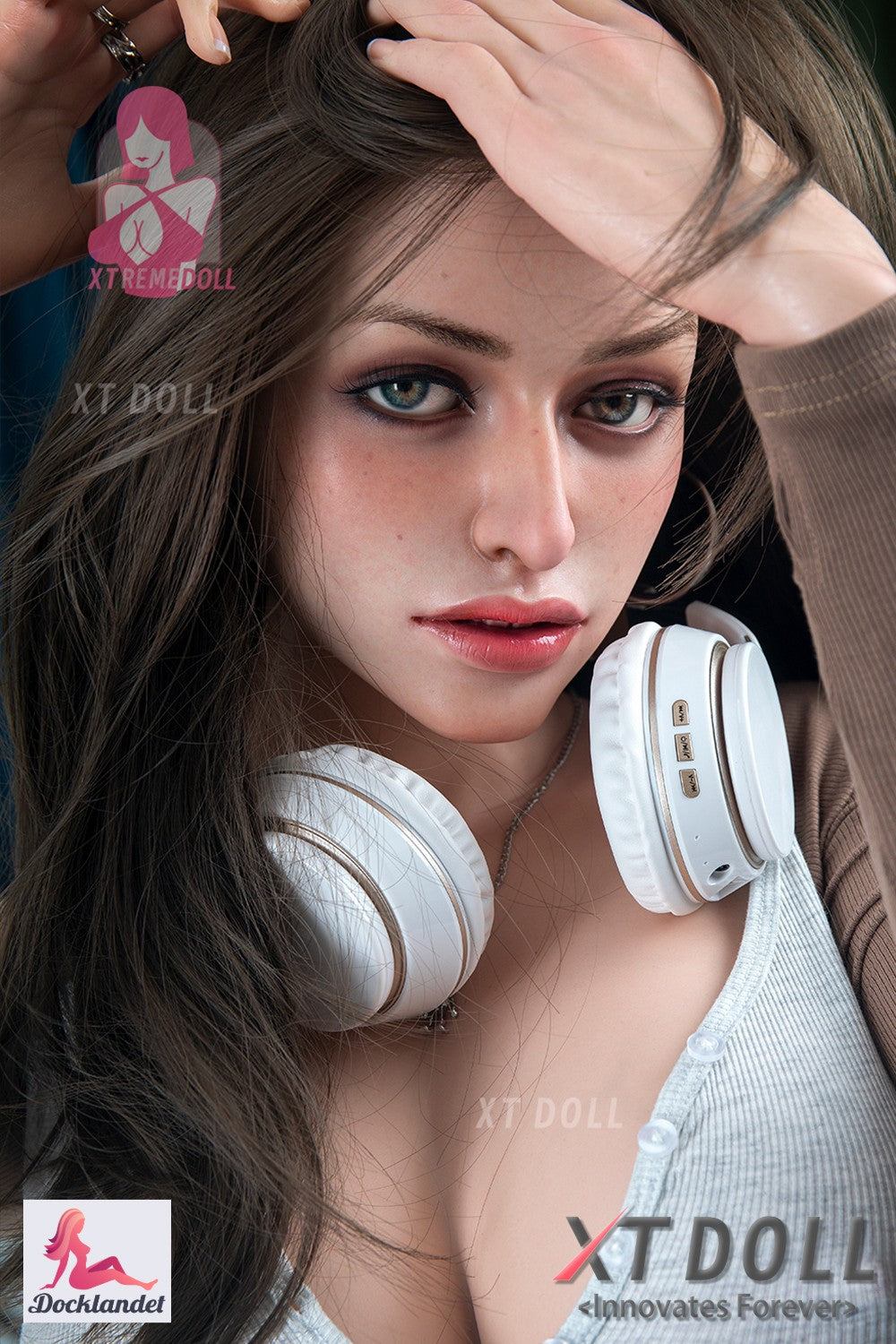 Everleigh poupée sexuelle (XT Doll 162 cm (Coupe G #XT-19 Silicone)