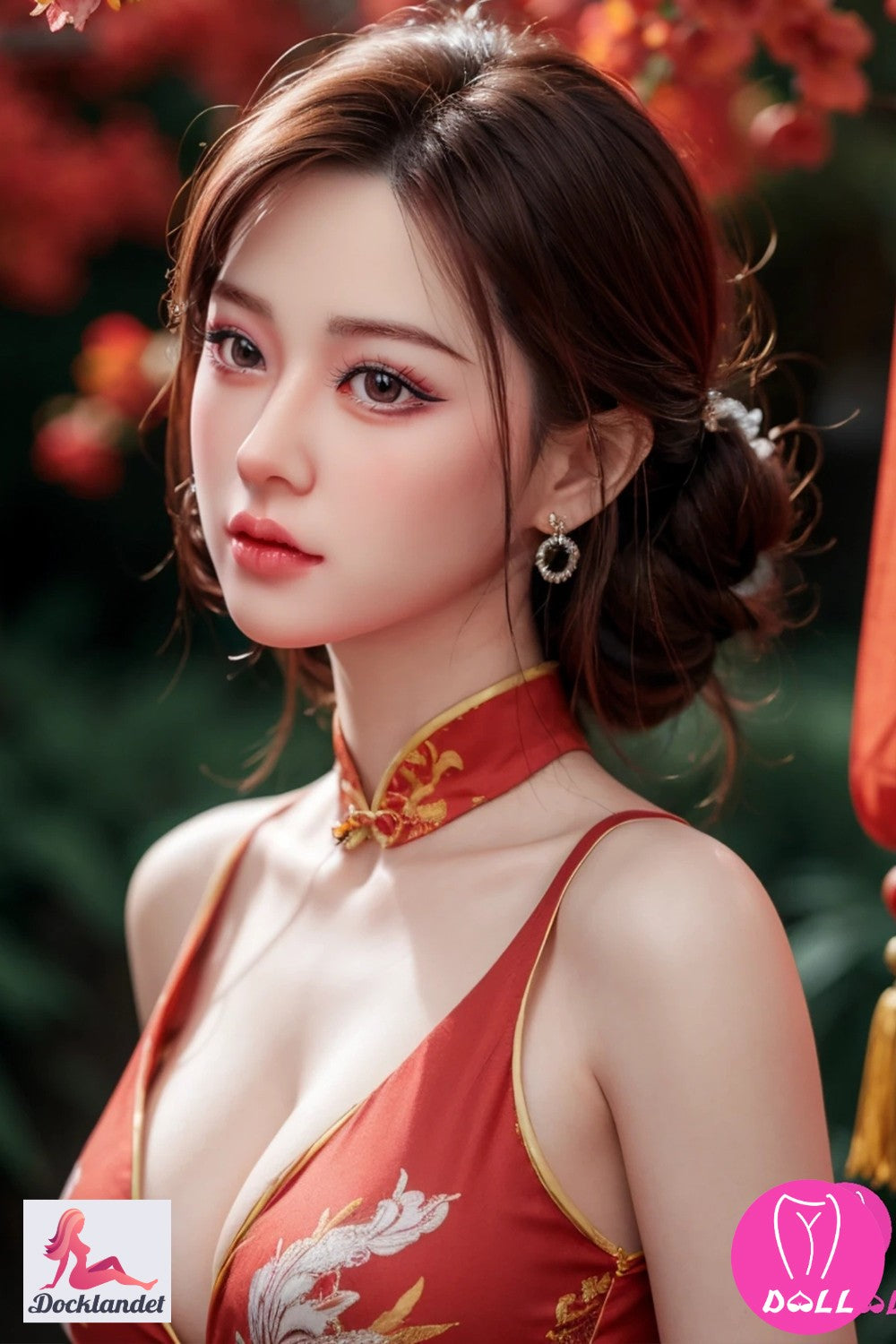 Sérénité poupée sexuelle (YJL Doll 168cm Bonnet D #413 Silicone)