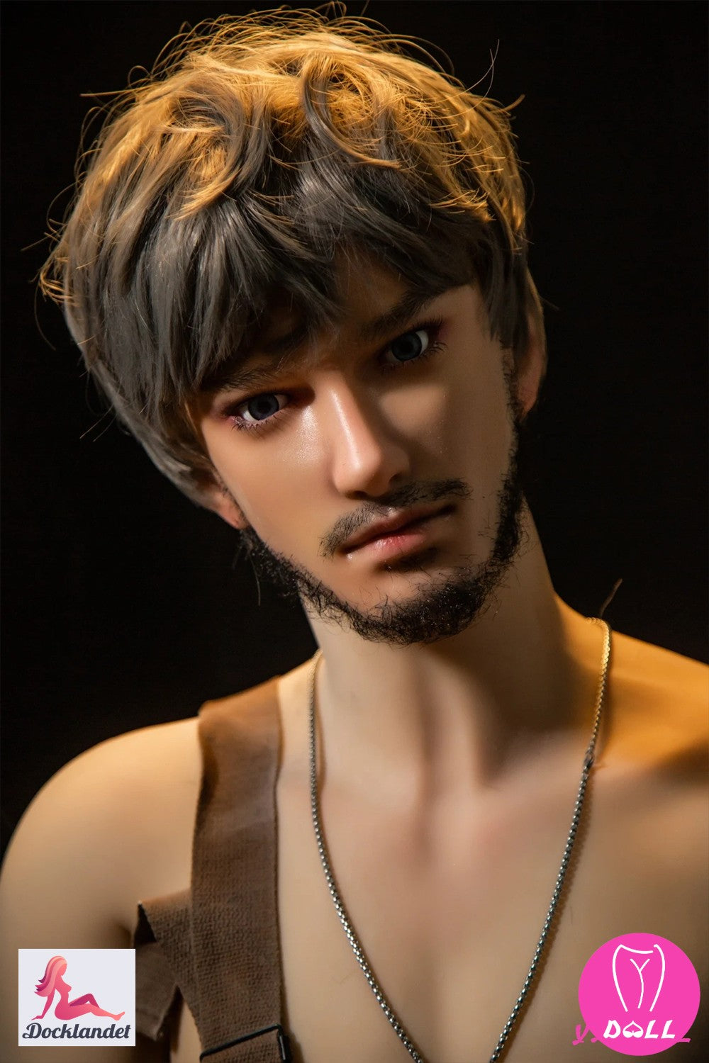 Thomas mâle poupée sexuelle (YJL Doll 175cm MD009 TPE + silicone)