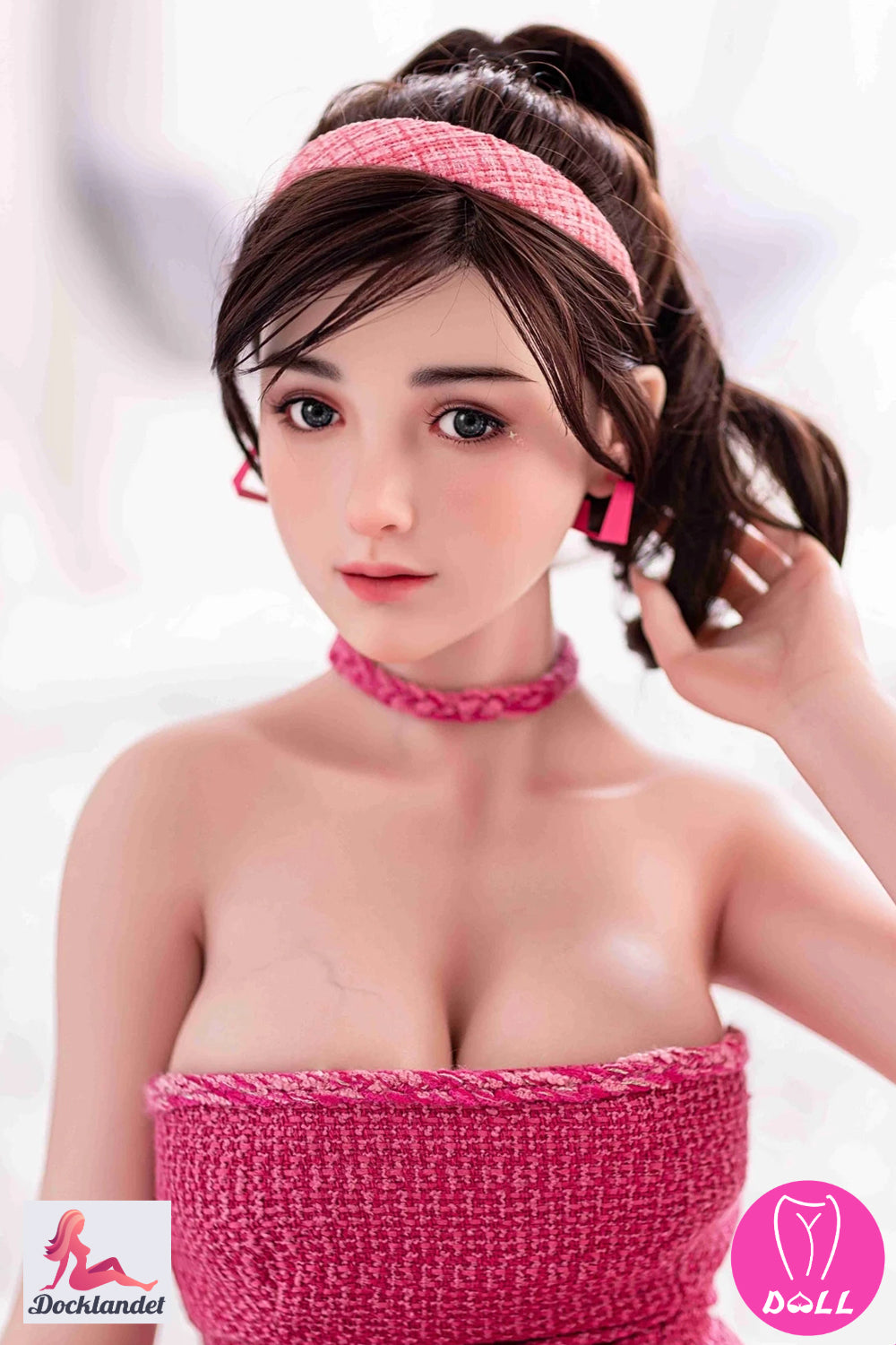 Josélyne poupée sexuelle (YJL Doll Bonnet D 165 cm #290 TPE+Silicone)
