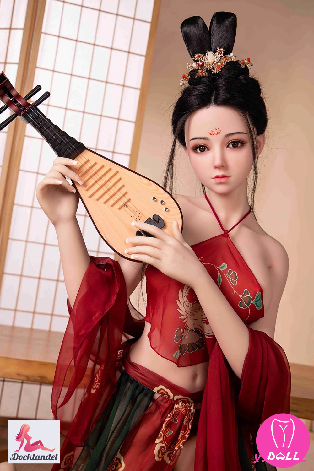 Livie poupée sexuelle (YJL Doll Bonnet D 148 cm #441 TPE+Silicone)