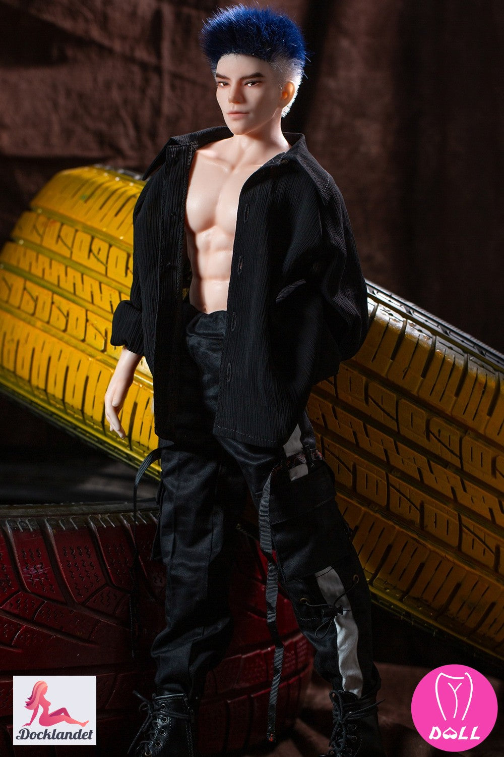 Paul Mâle poupée sexuelle (YJL Doll 62 cm (MD015 Silicone)