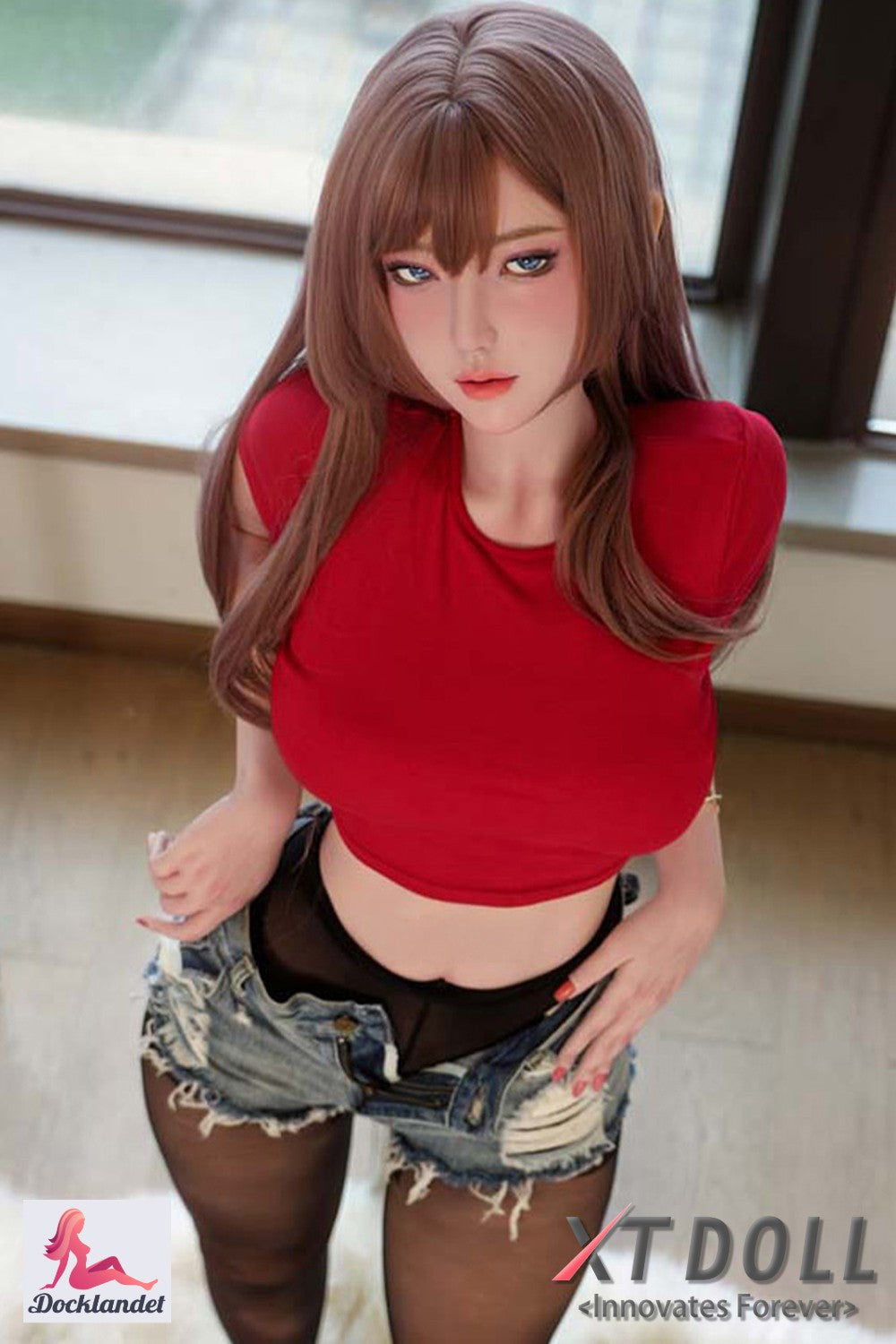 Emma poupée sexuelle (XT Doll 164cm c-cup # xt-byb38 silicone)