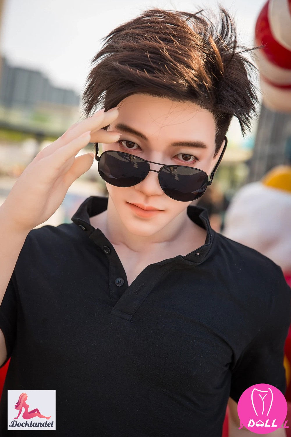 Jack mâle poupée sexuelle (YJL Doll 177 cm (MD010 Silicone)