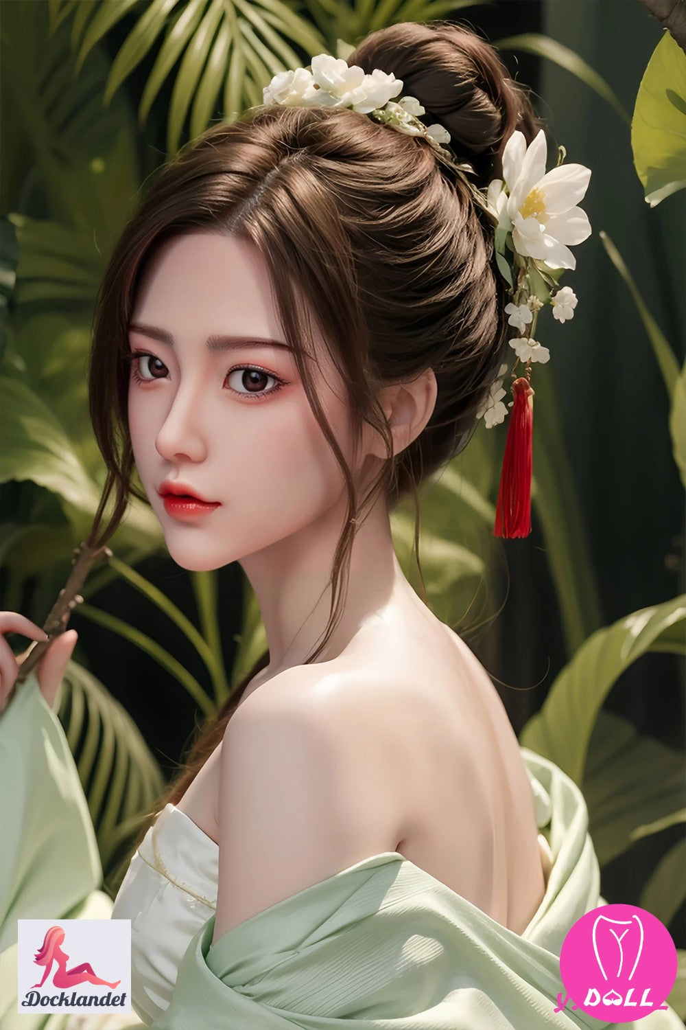 DAMN JING poupée sexuelle (YJL Doll 165 cm D-Cup # 449 Silicone)