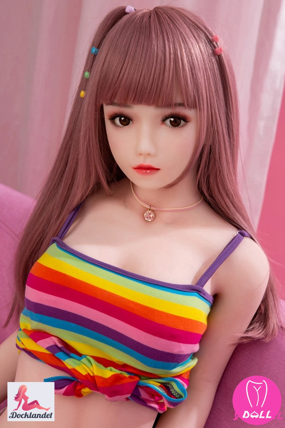 Berthe poupée sexuelle (YJL Doll Bonnet C 148 cm #175 TPE+Silicone)