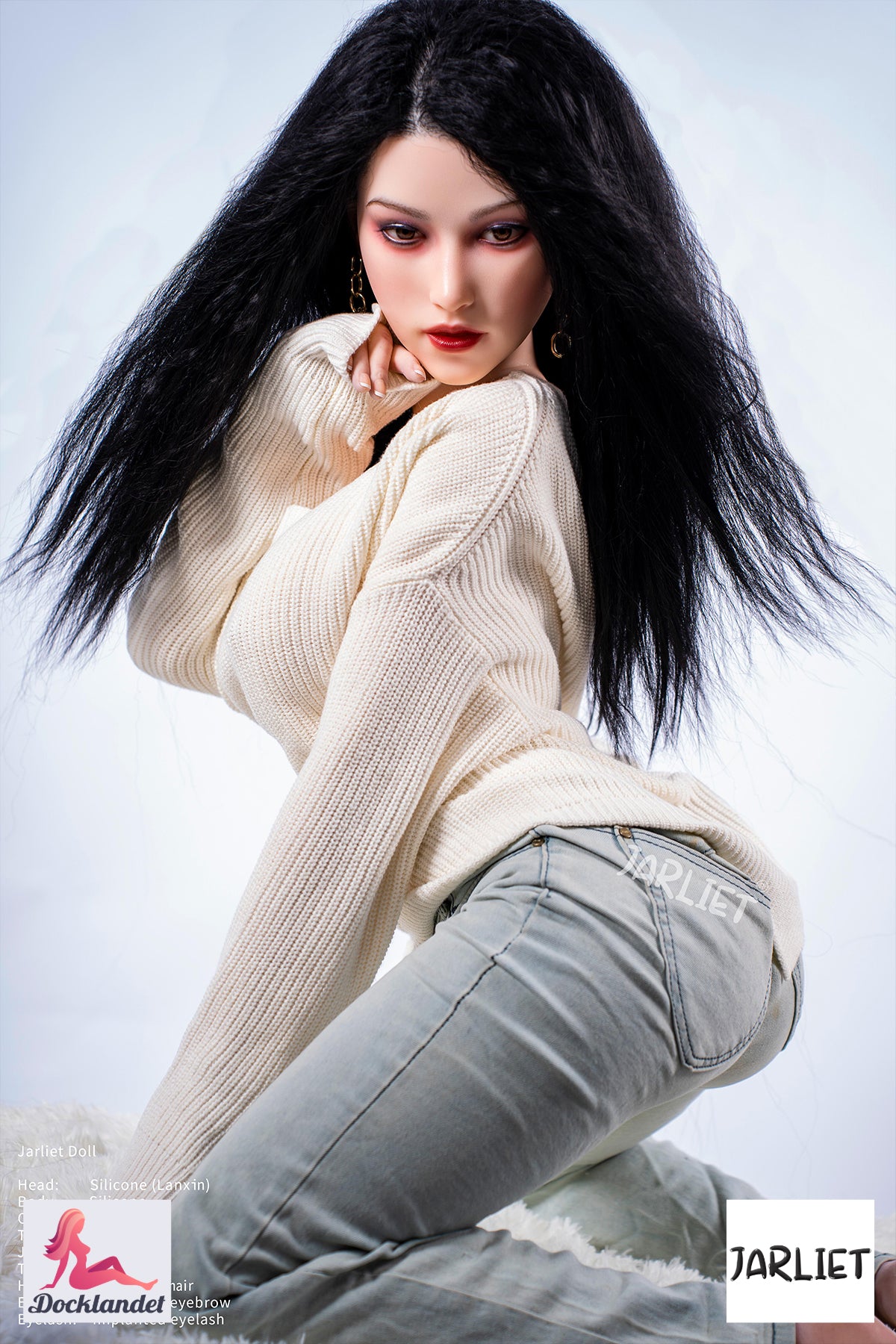 Lanxin 2 poupée sexuelle (Jarliet 148 cm E-Cup Silicone)