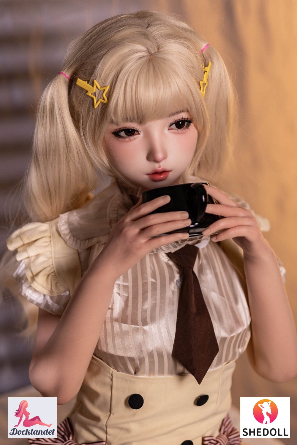 Cécé poupée sexuelle (SHEDOLL Bonnet D 148 cm #SH165 2.0 Silicone)