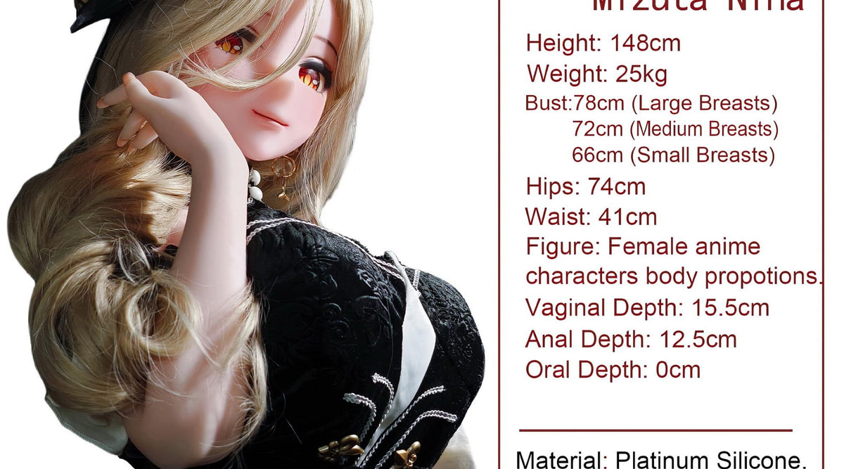 Mizuta Nina poupée sexuelle (Elsa Babe 148 cm (AHR019 Silicone)