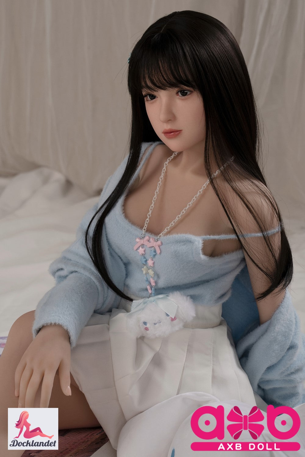 Keiko poupée sexuelle (AXB Doll Bonnet C 140 cm GD30-1 TPE+Silicone)
