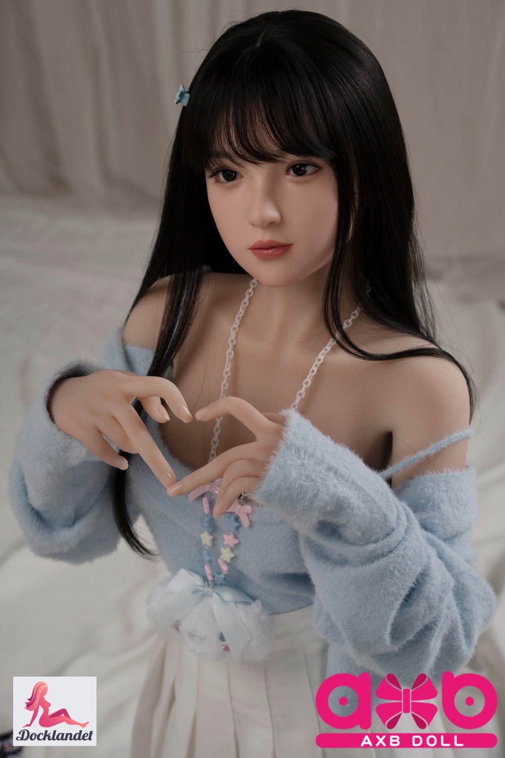 Keiko poupée sexuelle (AXB Doll Bonnet C 140 cm GD30-1 TPE+Silicone)