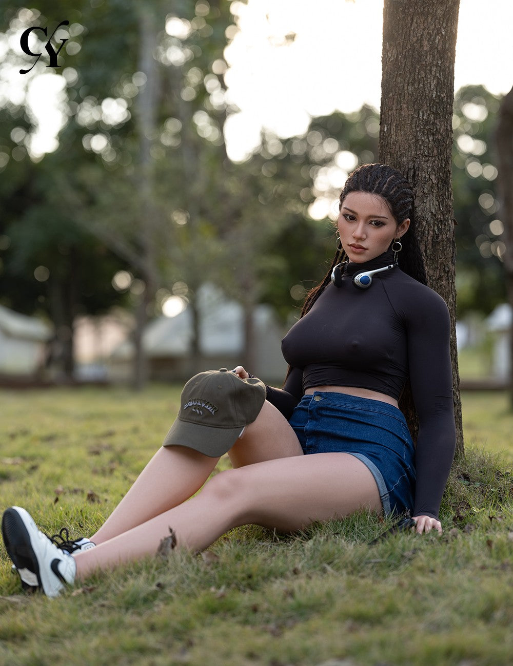 Amber poupée sexuelle (TOP CYDOLL Bonnet D 170 cm TPE+Silicone)