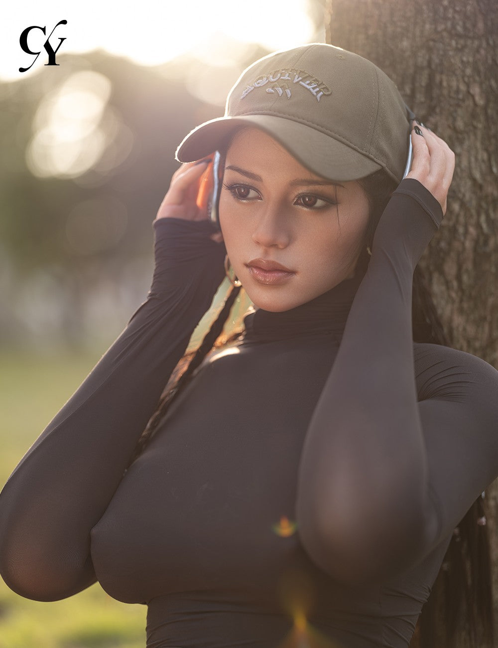 Amber poupée sexuelle (TOP CYDOLL Bonnet D 170 cm TPE+Silicone)