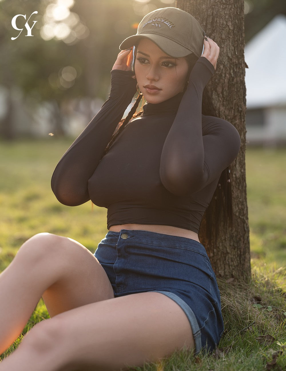 Amber poupée sexuelle (TOP CYDOLL Bonnet D 170 cm TPE+Silicone)