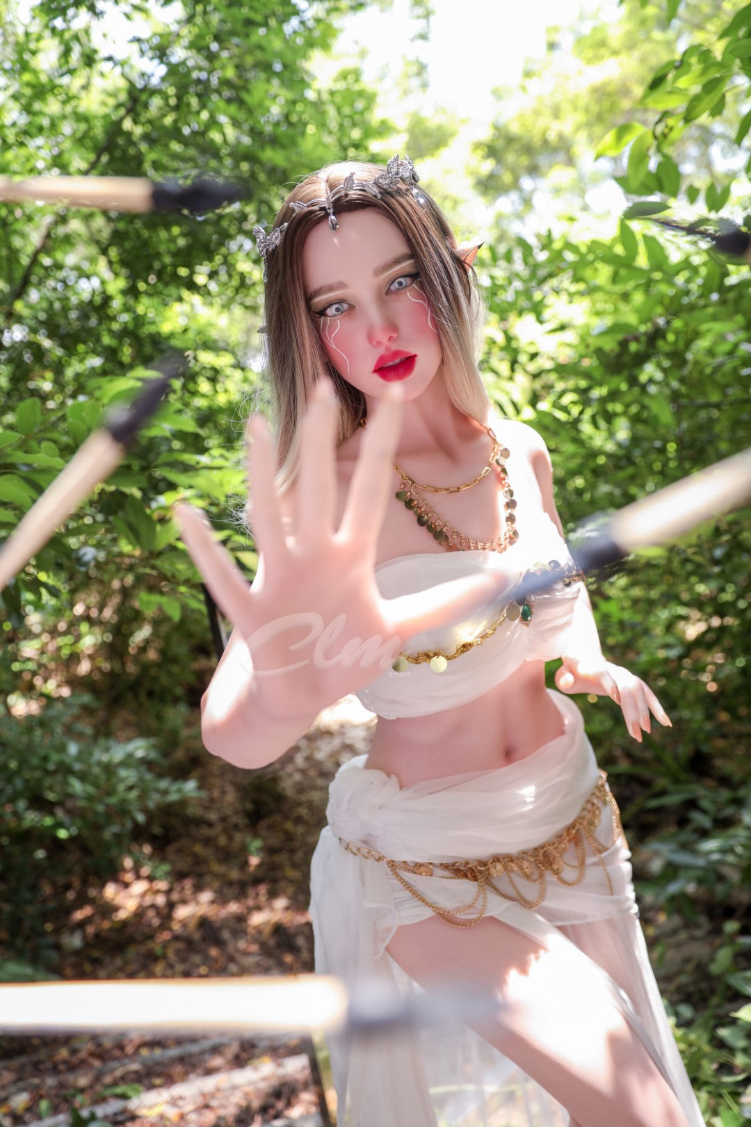 Athéna poupée sexuelle (Climax Doll Ultra 157 cm bonnet B en silicone)