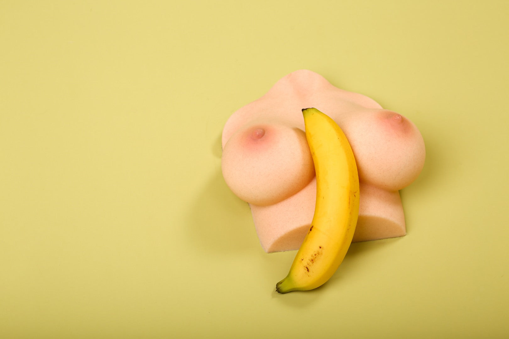 Torse des seins (m) poupée sexuelle (Climax Doll Pro d-kupa silicone)