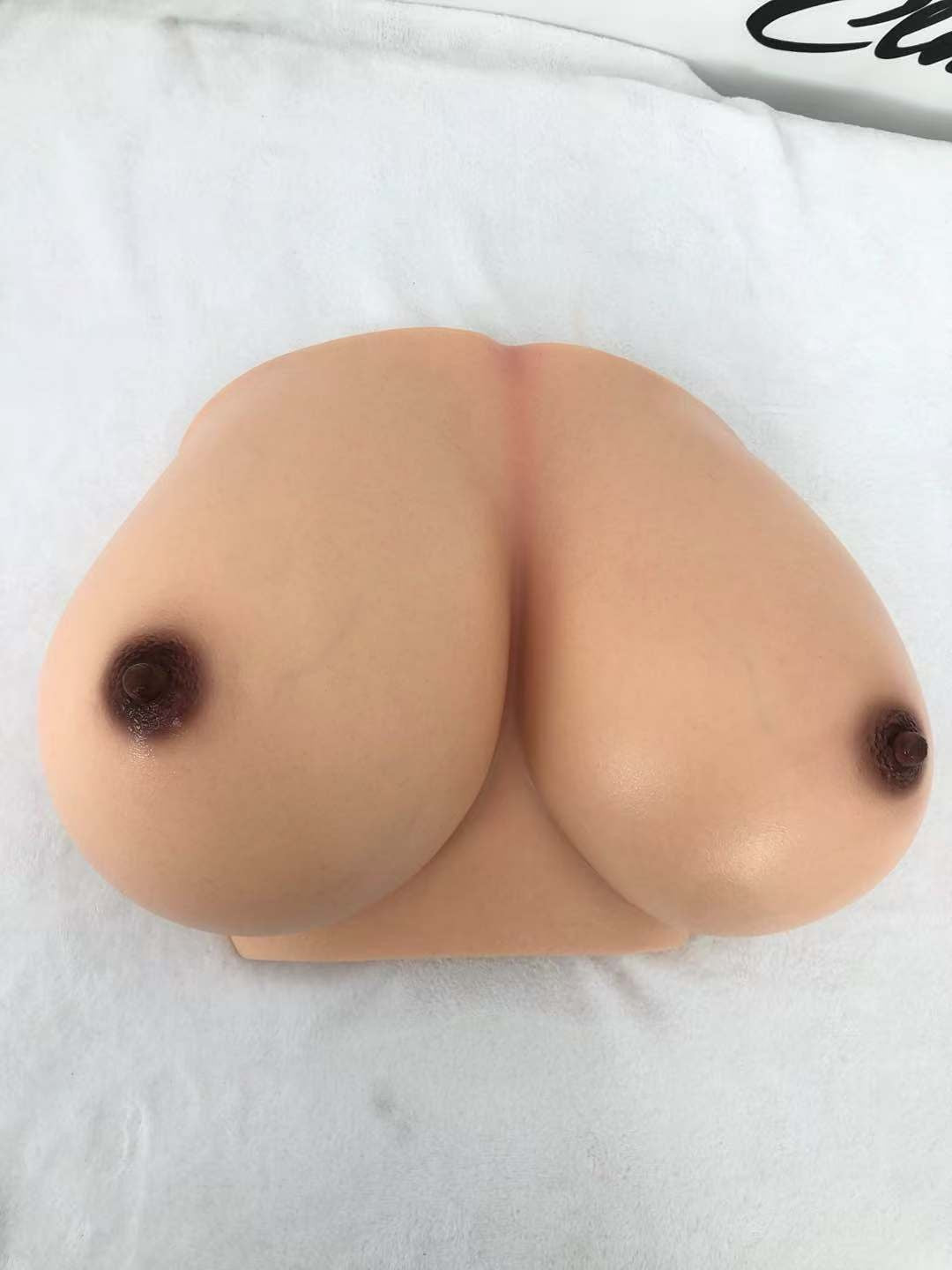 Torse des seins (l) poupée sexuelle (Climax Doll Silicone Pro F-Cup)