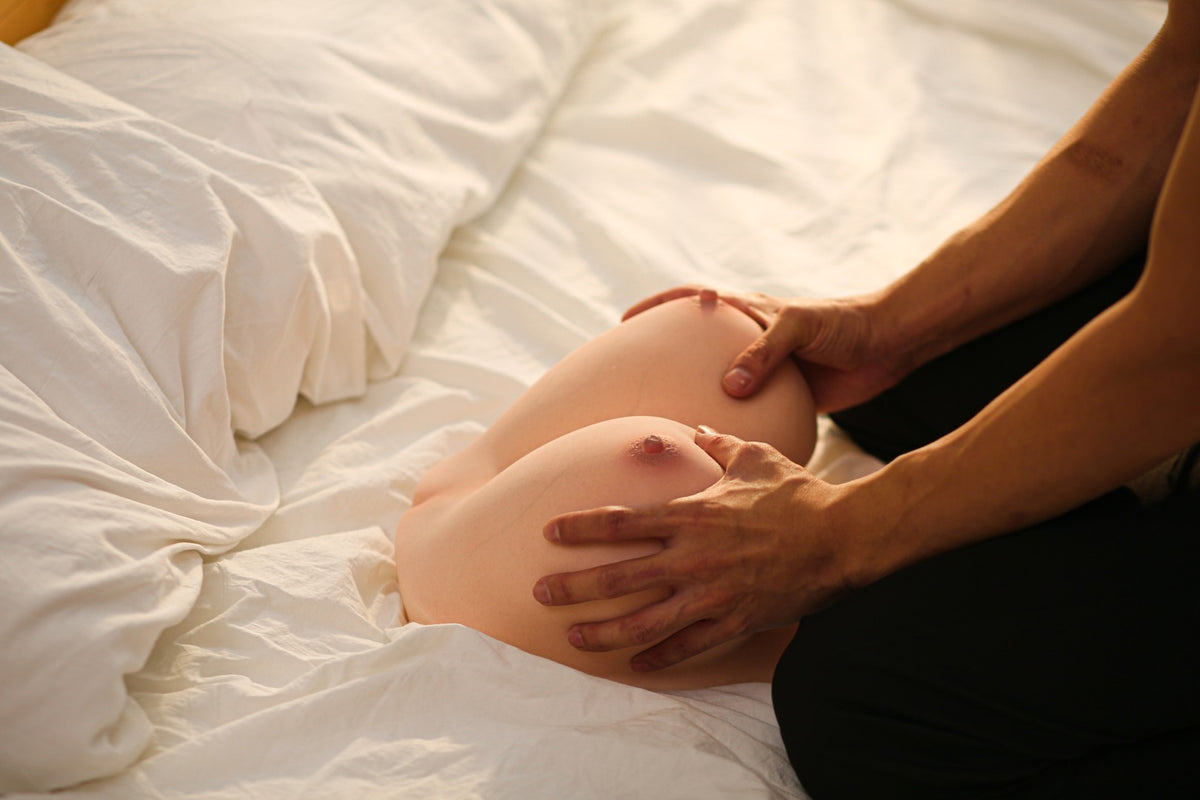 Poitrine (L) Torse poupée sexuelle (Climax Doll Pro F Cup Silicone)