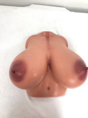 Torse des seins (XL) poupée sexuelle (Climax Doll Silicone Pro G-Cup)
