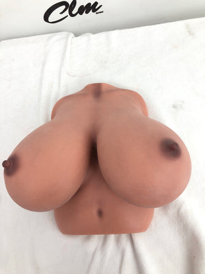 Torse des seins (XL) poupée sexuelle (Climax Doll Silicone Pro G-Cup)