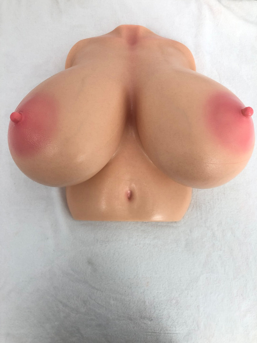 Torse des seins (XL) poupée sexuelle (Climax Doll Silicone Pro G-Cup)