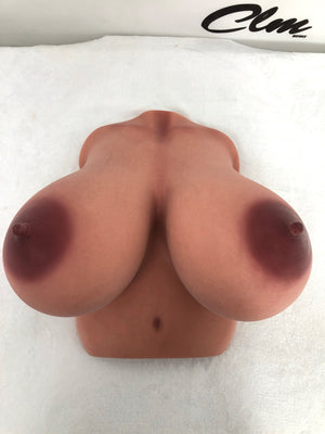Torse des seins (XL) poupée sexuelle (Climax Doll Silicone Pro G-Cup)