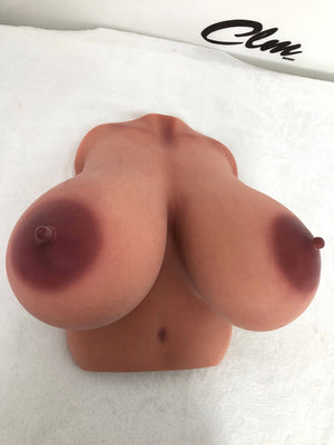 Torse des seins (XL) poupée sexuelle (Climax Doll Silicone Pro G-Cup)