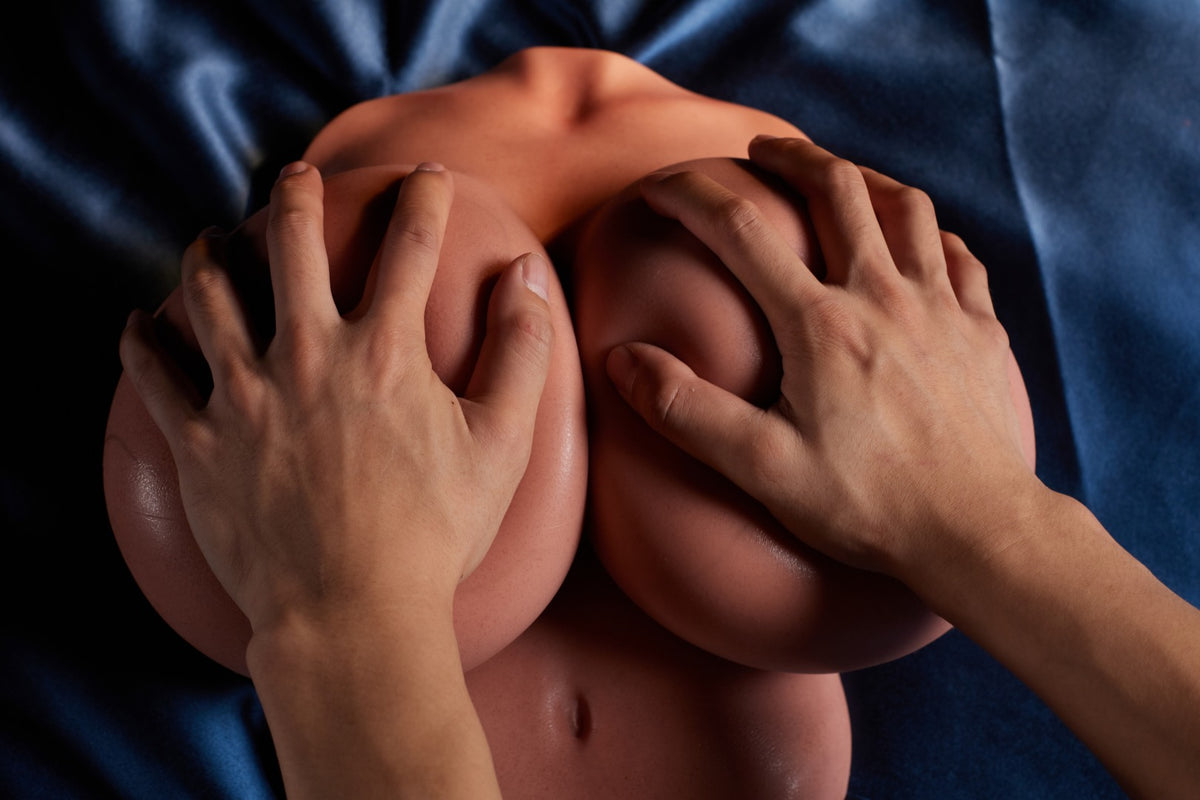 Poitrine (XL) Torse poupée sexuelle (Climax Doll Pro G Cup Silicone)