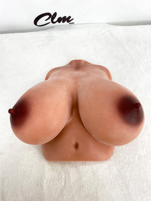 Torse des seins (XL) poupée sexuelle (Climax Doll Silicone Pro G-Cup)