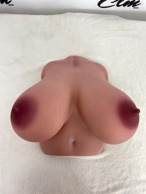 Torse des seins (XL) poupée sexuelle (Climax Doll Silicone Pro G-Cup)