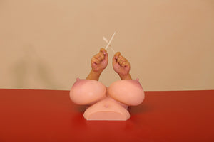 Torse des seins (XL) poupée sexuelle (Climax Doll Silicone Pro G-Cup)