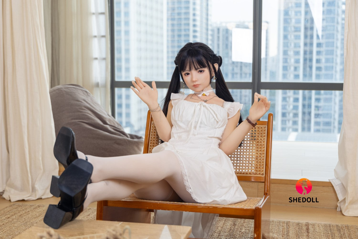 Freya poupée sexuelle (SHEDOLL Bonnet E 156 cm #SH060 2.0 TPE+Silicone)