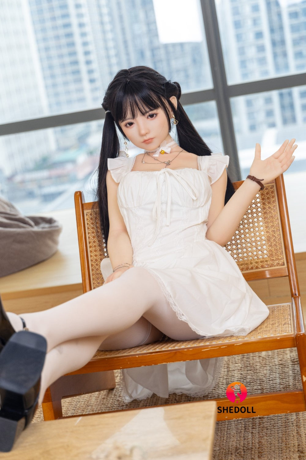 Freya poupée sexuelle (SHEDOLL Bonnet E 156 cm #SH060 2.0 TPE+Silicone)