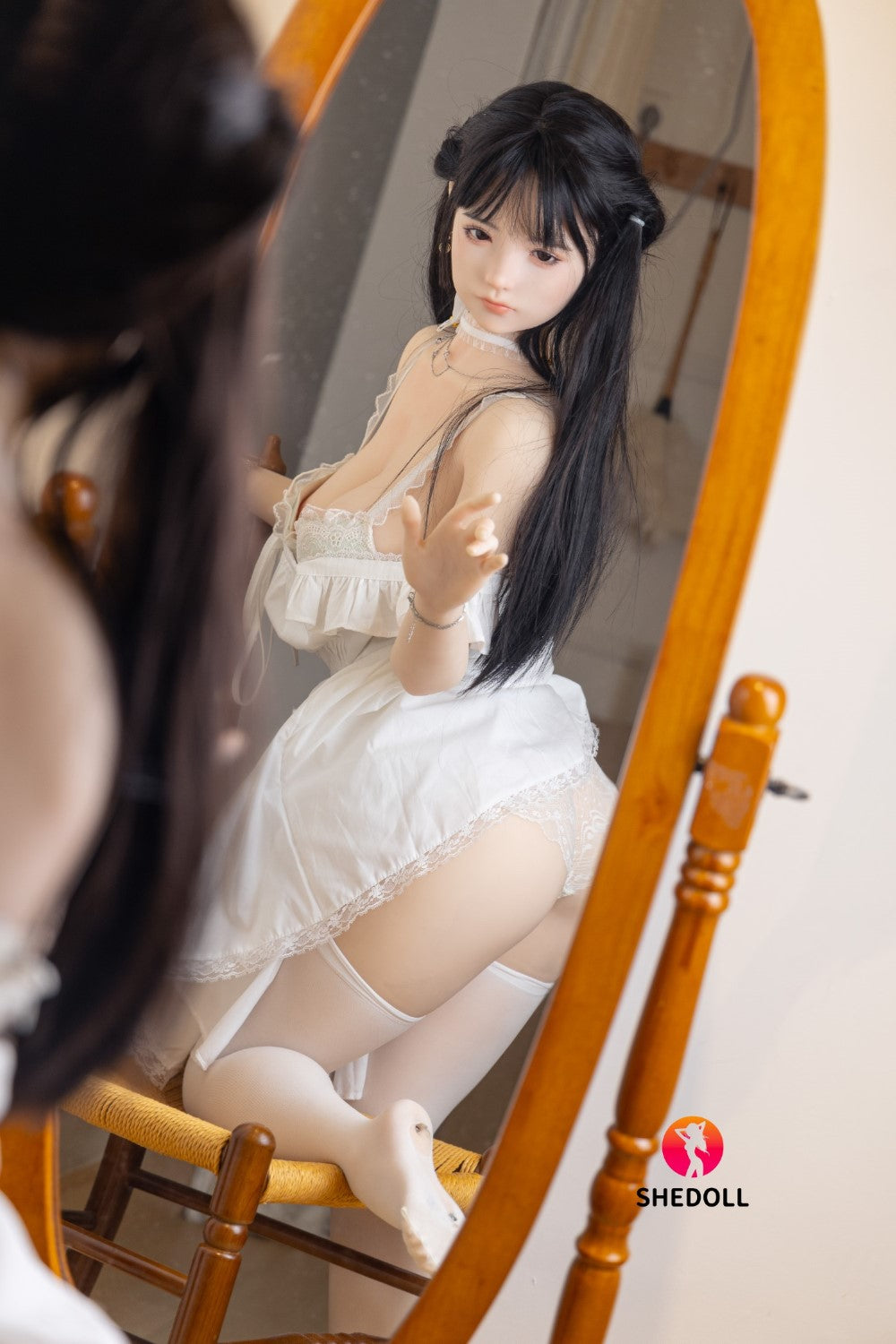 Freya poupée sexuelle (SHEDOLL Bonnet E 156 cm #SH060 2.0 TPE+Silicone)