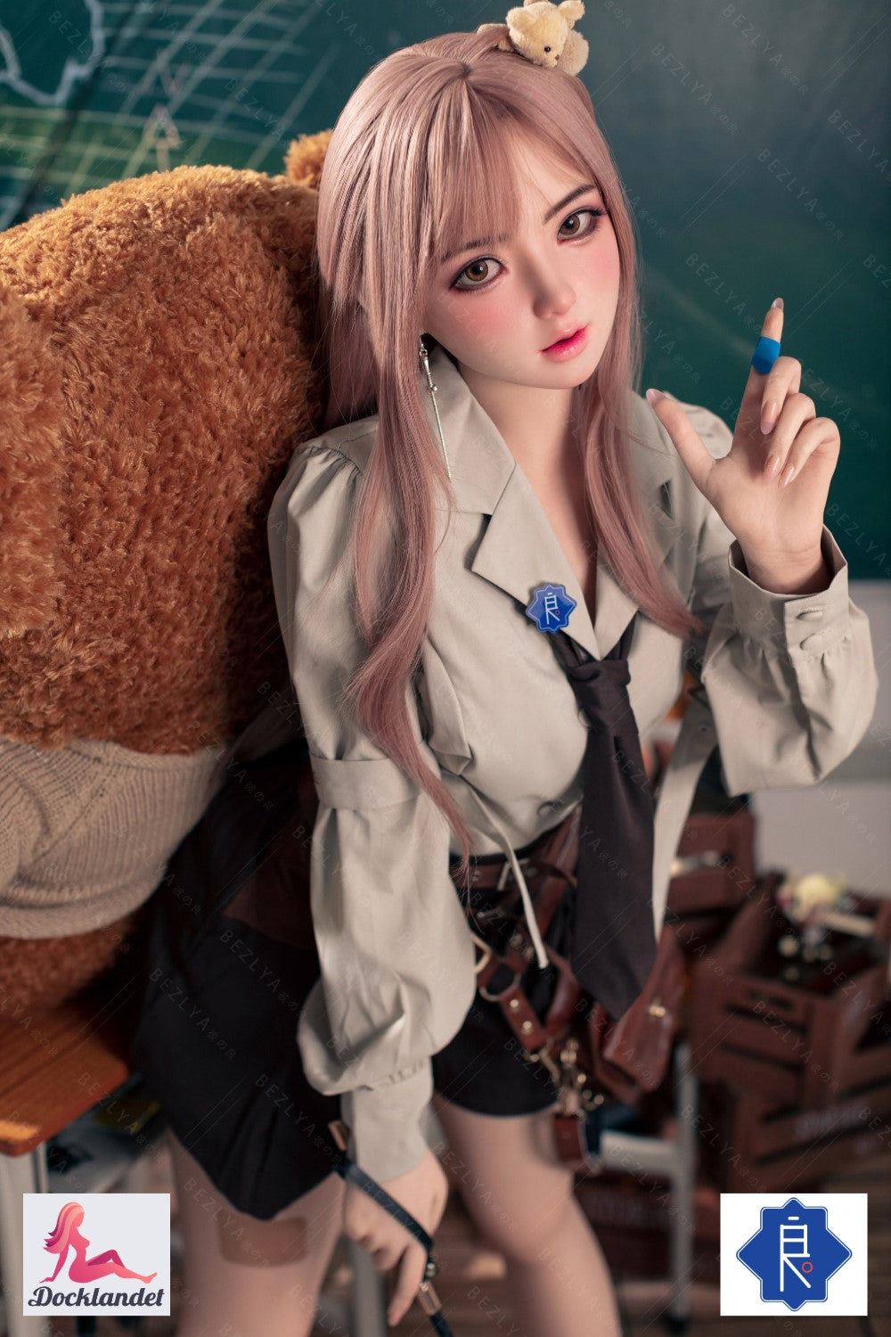 Convallaria poupée sexuelle (Bezlya Doll 155 cm B-t-tasp 2.1 Silicone)