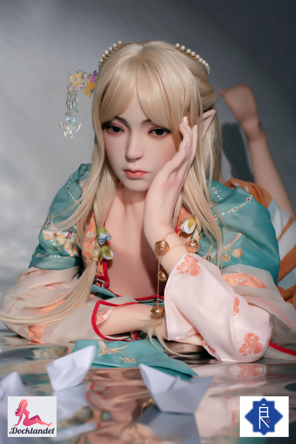 Pensée poupée sexuelle (Bezlya Doll 160 cm bonnet C 2.0 TPE+Silicone)