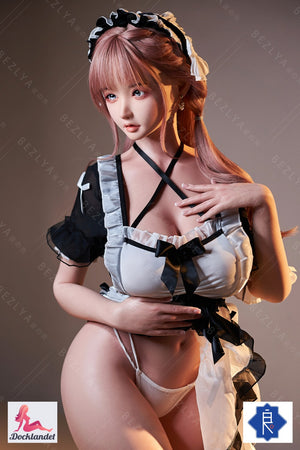 Vanille poupée sexuelle (Bezlya Doll 155 cm H-Kupa 2.1 Silicone)