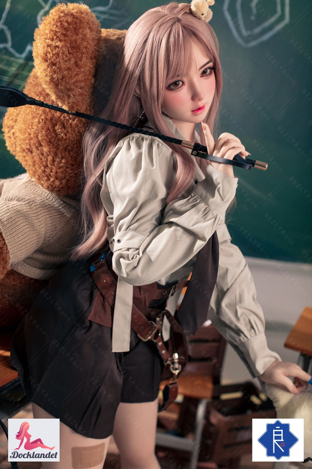 Convallaria poupée sexuelle (Bezlya Doll 155 cm B-t-tasp 2.1 Silicone)
